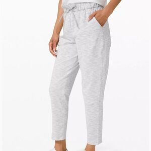Lululemon 6 Keep Moving Pant Space Gray High Rise